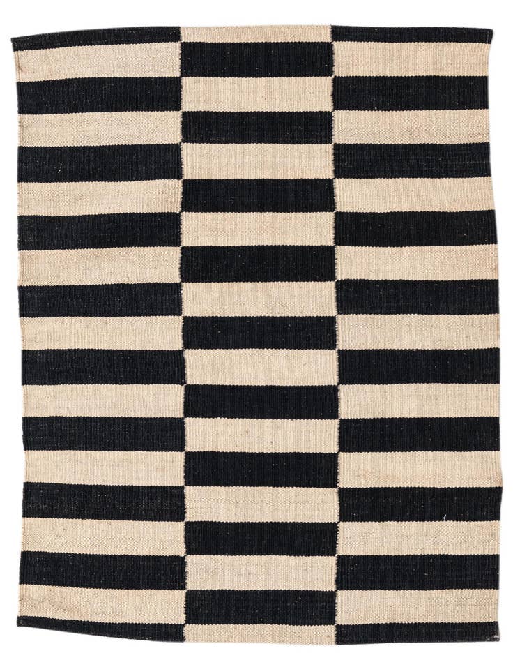 Detail image of 2' 7 x 3' 9 Hand Woven Kilim Modern Wool Rug