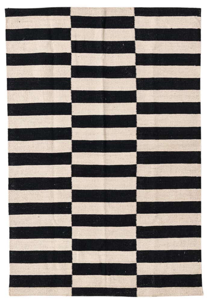 3' 3 x 5' Hand Woven Kilim Modern Wool Rug