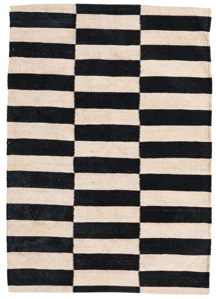 2' 9 x 3' 10 Hand Woven Kilim Modern Wool Rug