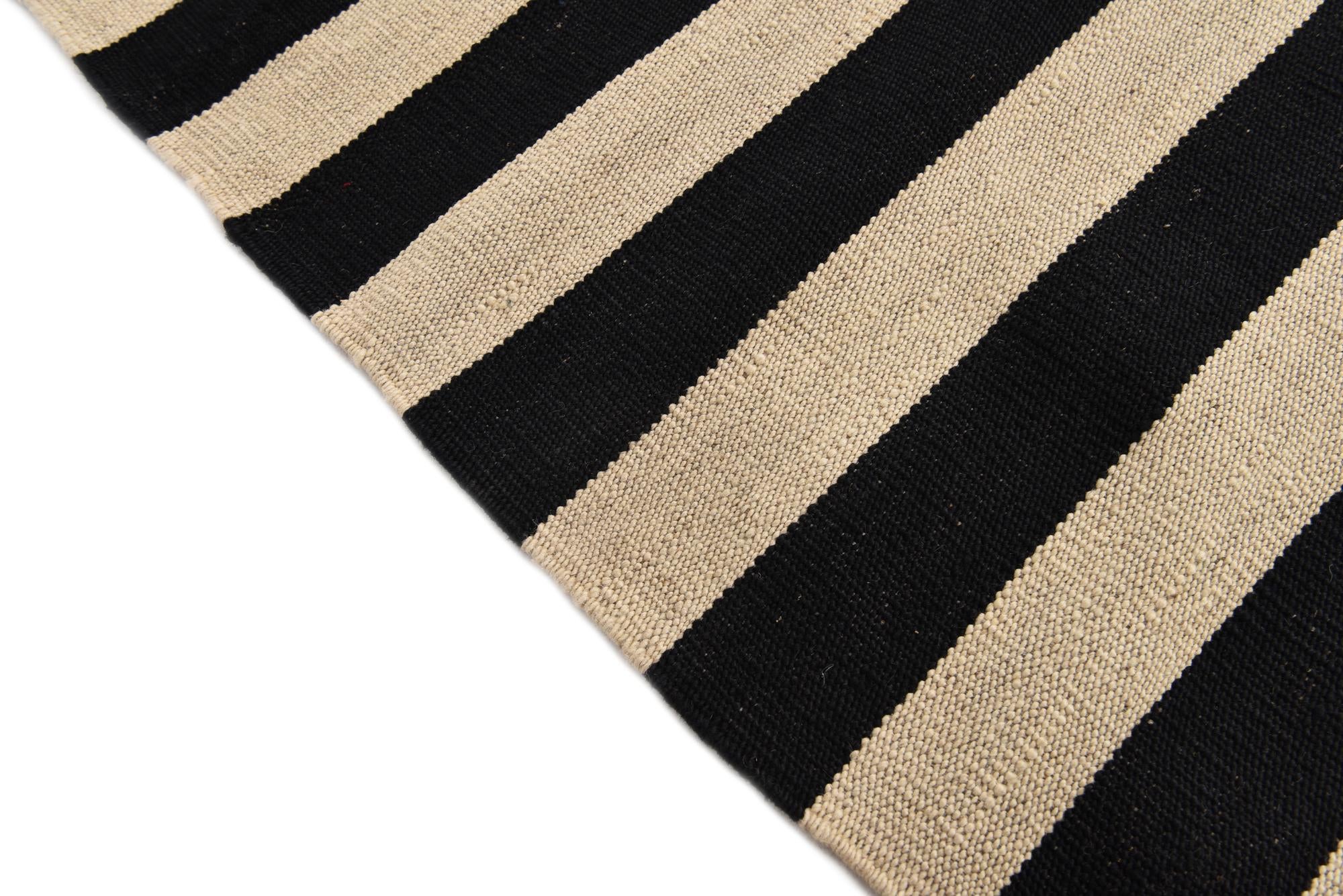 8' 3 x 11' 3 Hand Woven Kilim Modern Wool Rug