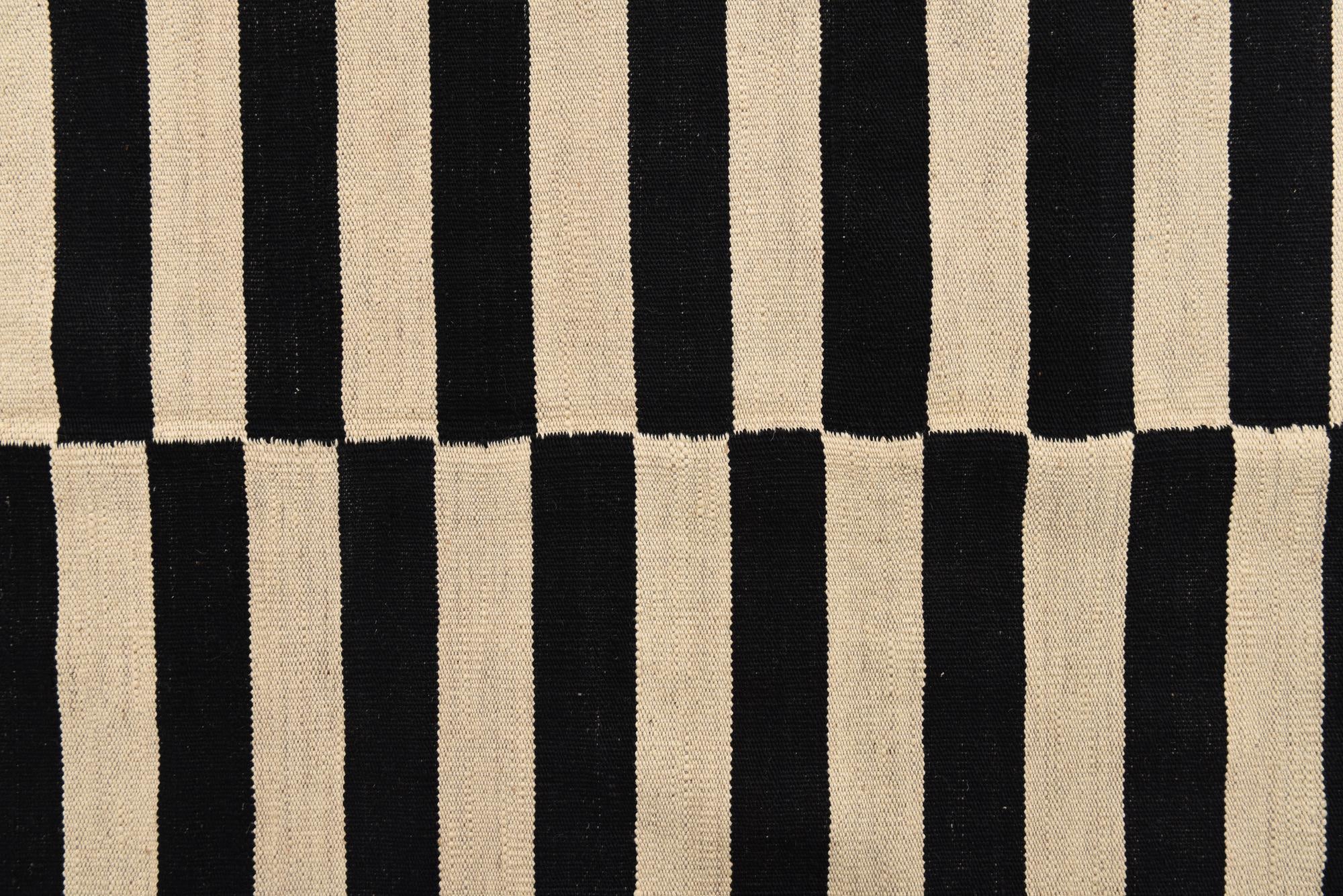 8' 3 x 11' 3 Hand Woven Kilim Modern Wool Rug