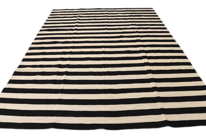 8' 2 x 9' 10 Hand Woven Kilim Modern Wool Rug