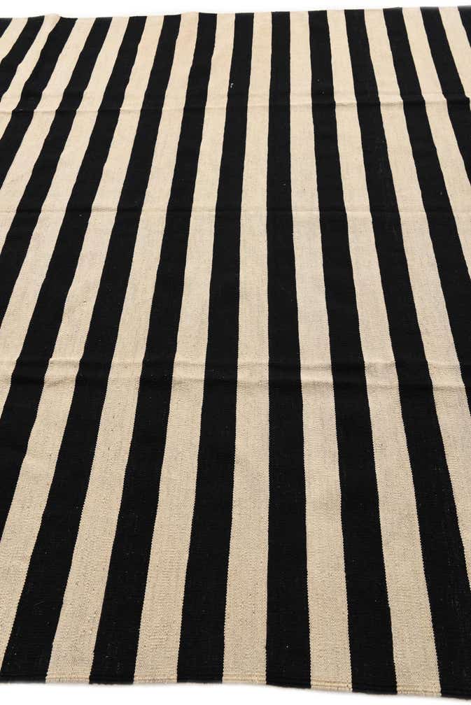 8' 2 x 9' 10 Hand Woven Kilim Modern Wool Rug