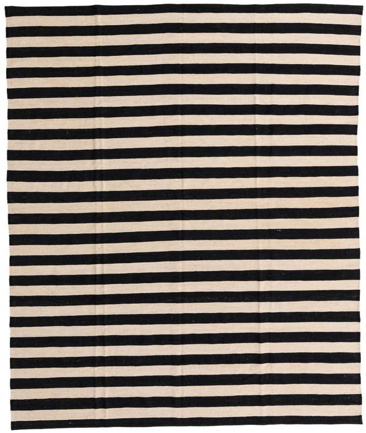 8' 2 x 9' 10 Hand Woven Kilim Modern Wool Rug