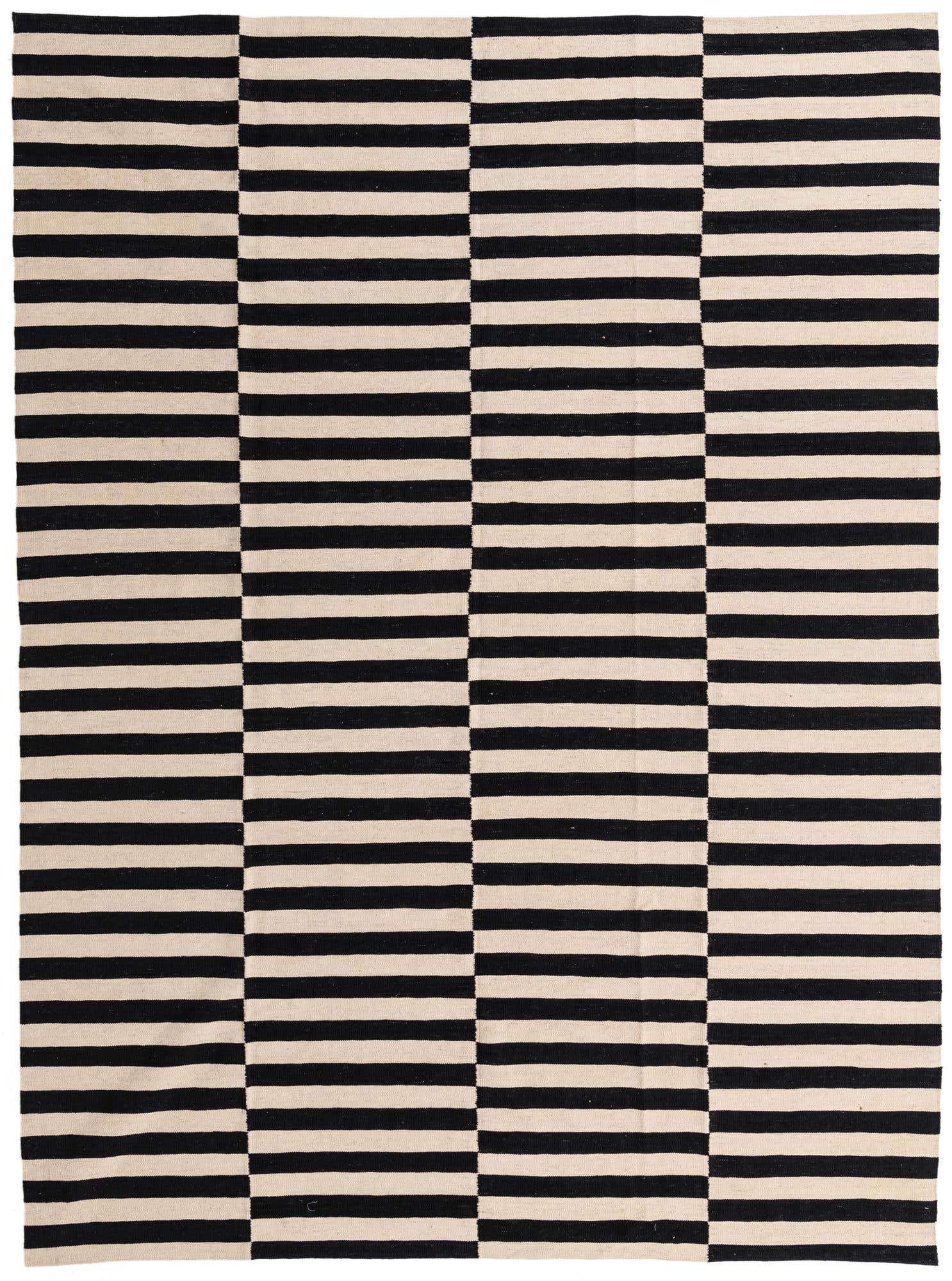 8' 5 x 11' 5 Hand Woven Kilim Modern Wool Rug