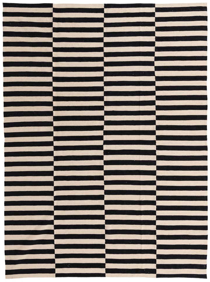 8' 5 x 11' 5 Hand Woven Kilim Modern Wool Rug