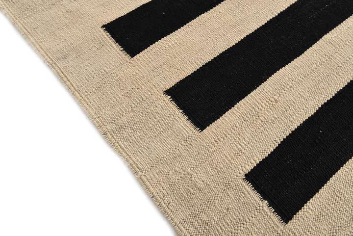 8' 3 x 9' 9 Hand Woven Kilim Modern Wool Rug