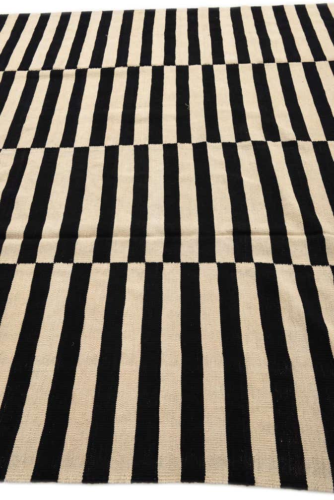 8' 2 x 11' 1 Hand Woven Kilim Modern Wool Rug