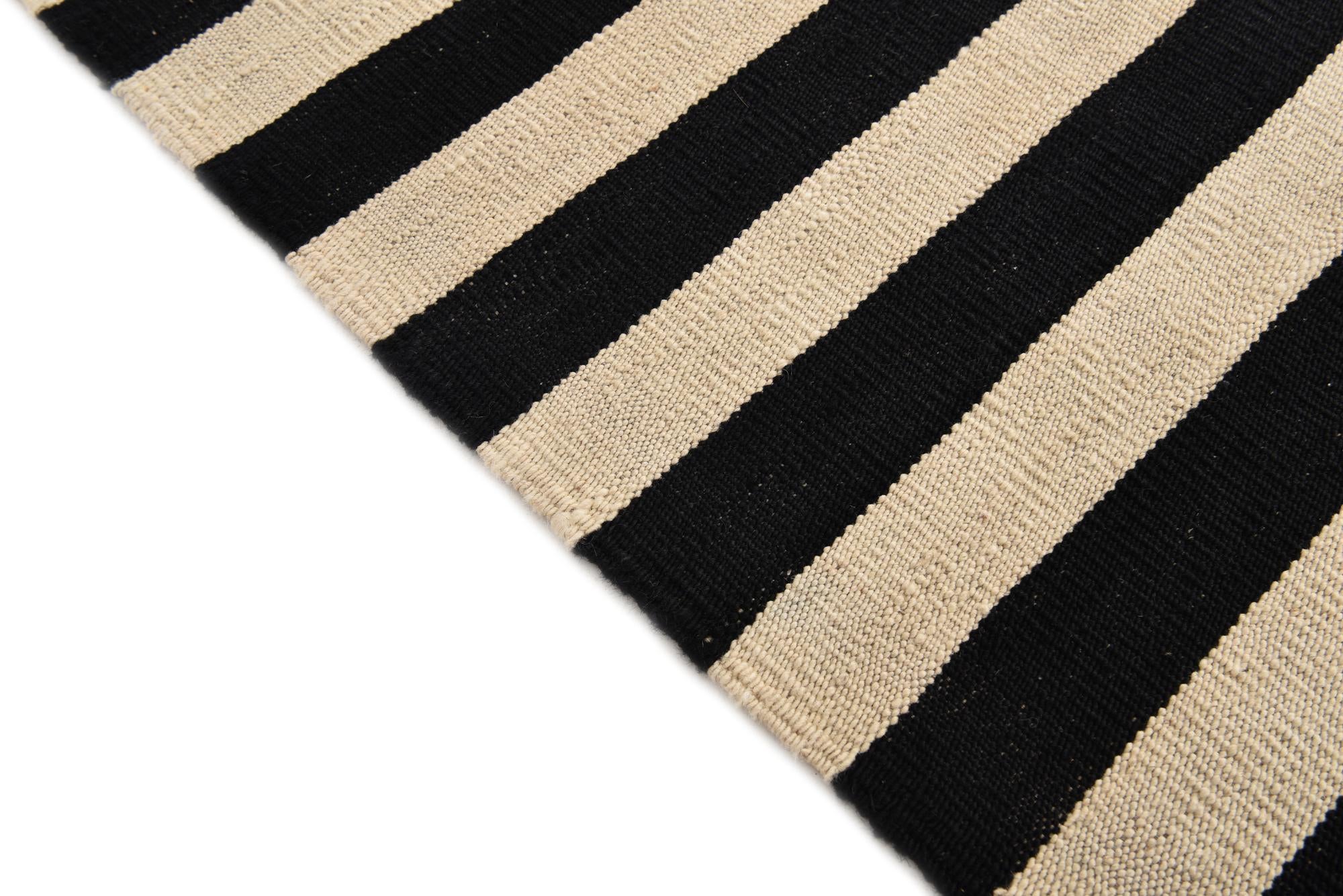 8' 2 x 11' 1 Hand Woven Kilim Modern Wool Rug