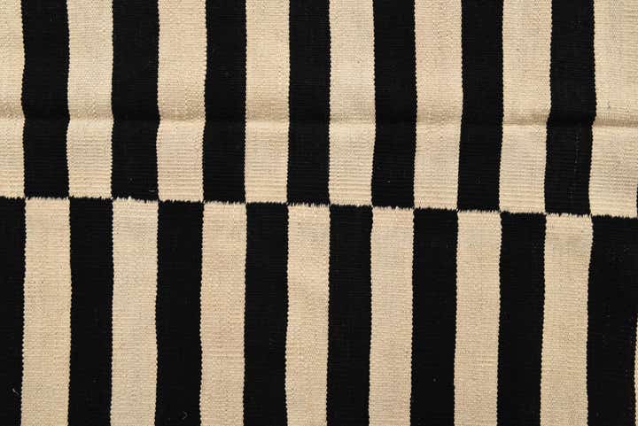 8' 2 x 11' 1 Hand Woven Kilim Modern Wool Rug