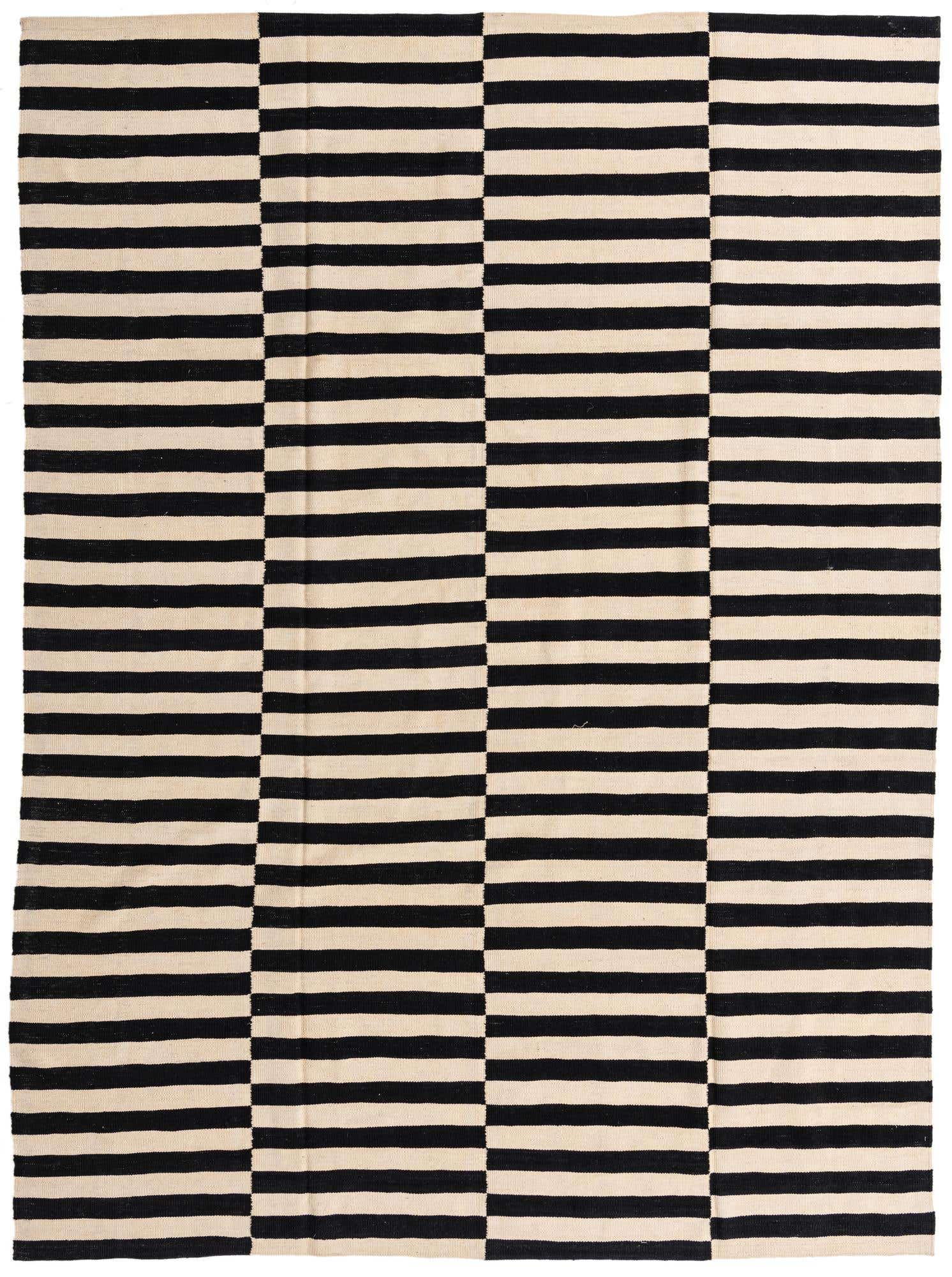 8' 2 x 11' 1 Hand Woven Kilim Modern Wool Rug
