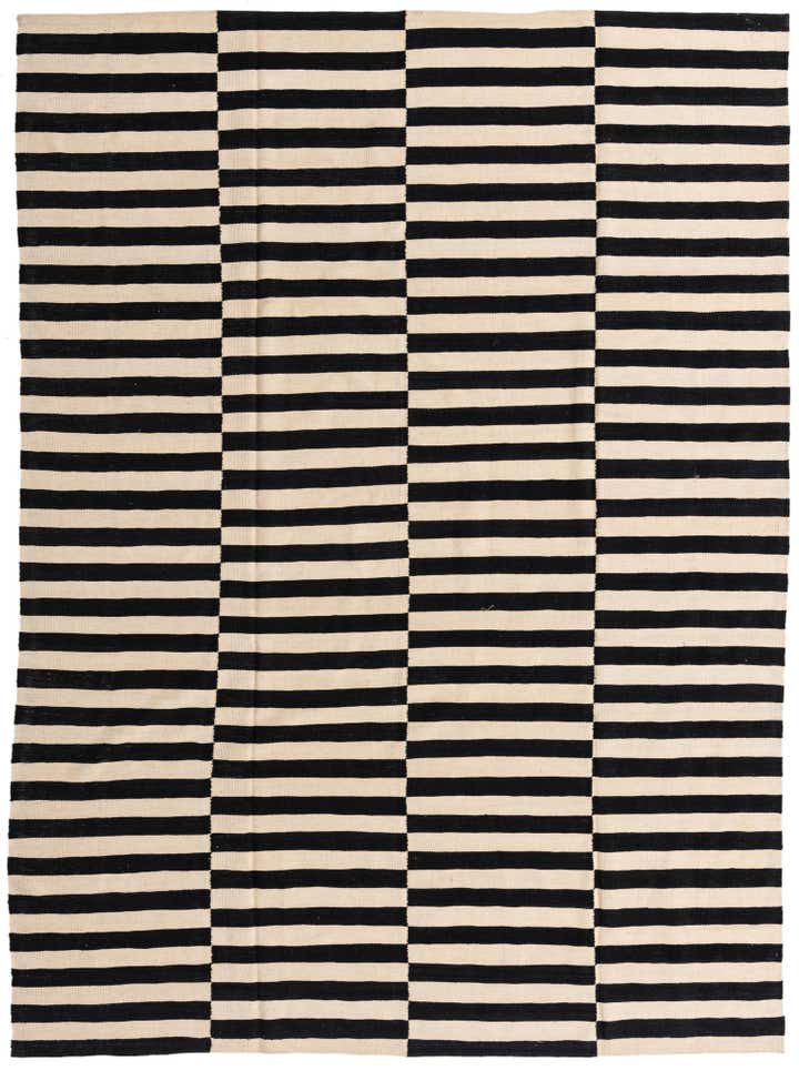 8' 2 x 11' 1 Hand Woven Kilim Modern Wool Rug