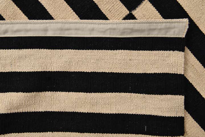 8' 4 x 9' 6 Hand Woven Kilim Modern Wool Rug