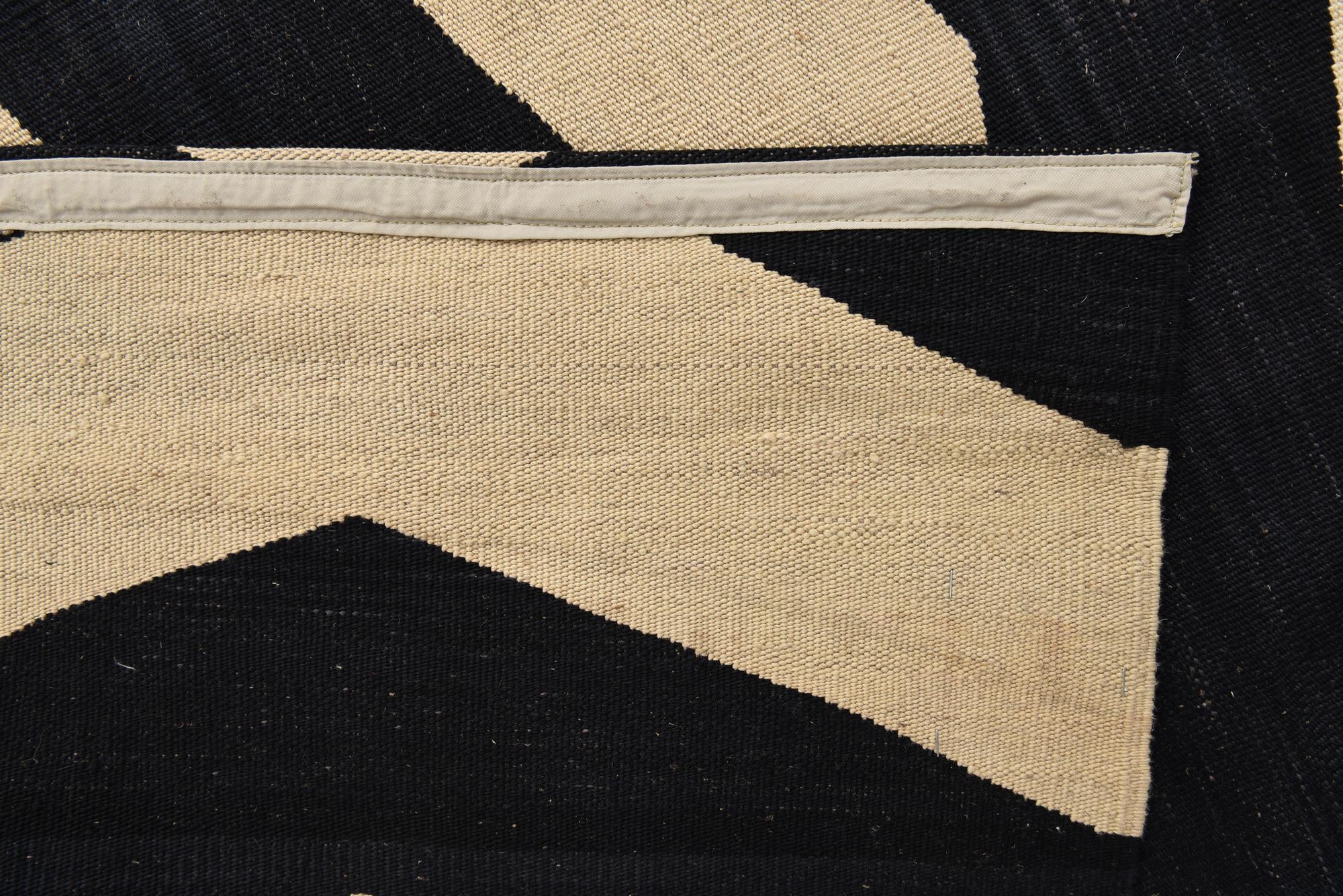 6' 10 x 9' 6 Hand Woven Kilim Modern Wool Rug