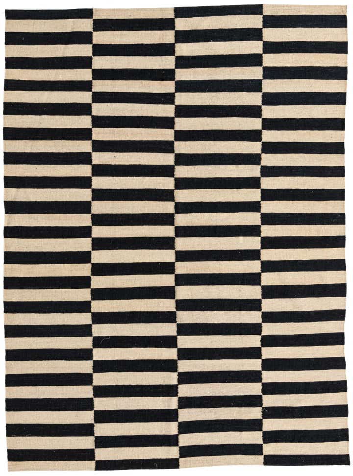 5' 9 x 7' 10 Hand Woven Kilim Modern Wool Rug