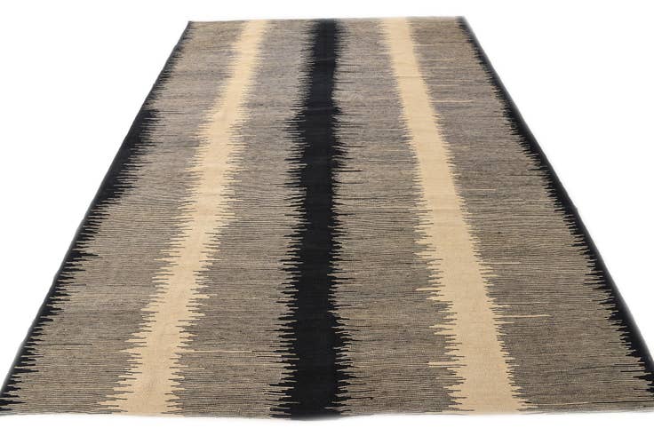 Detail image of 210cm x 290cm Hand Woven Kilim Modern Wool Rug