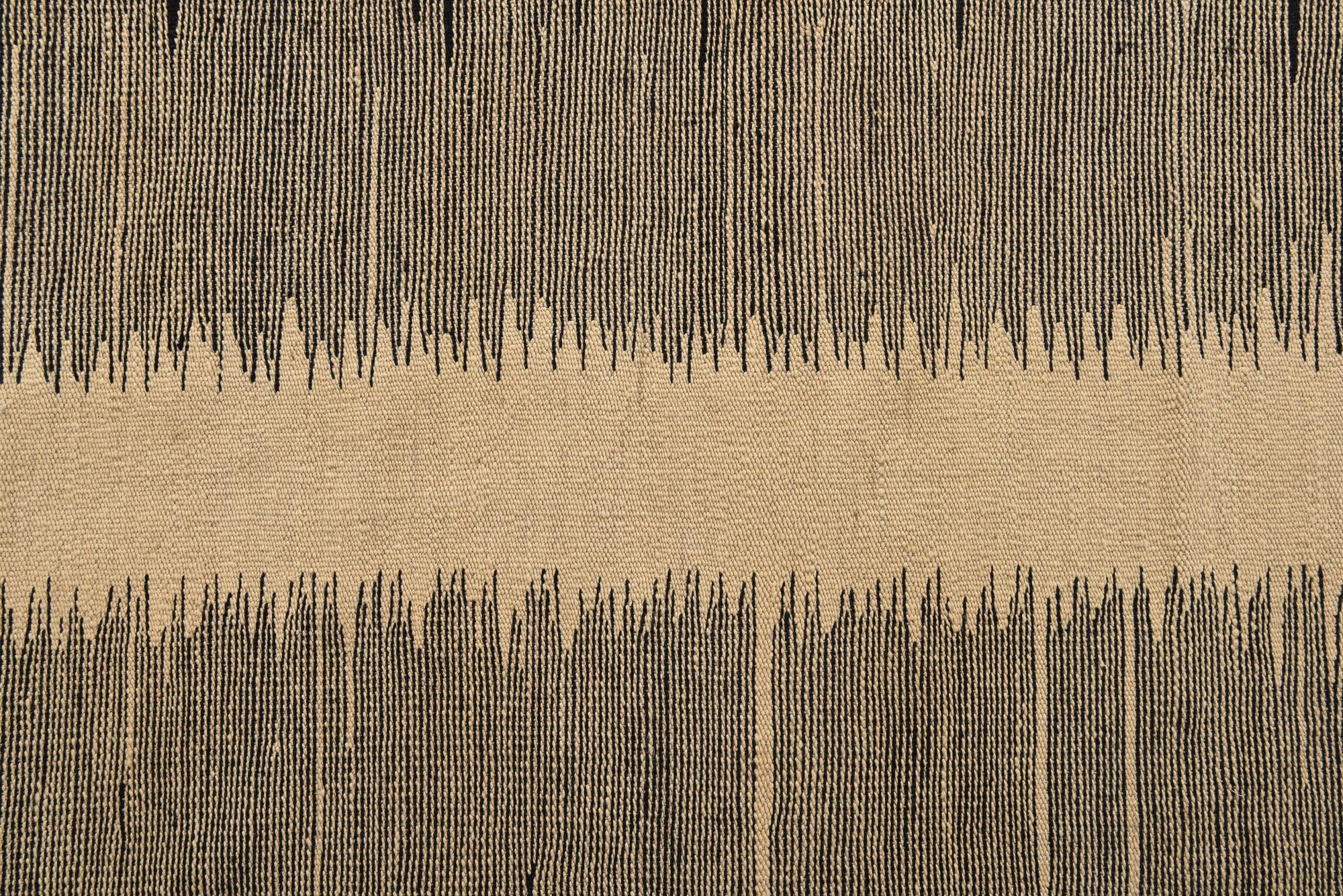 210cm x 290cm Hand Woven Kilim Modern Wool Rug