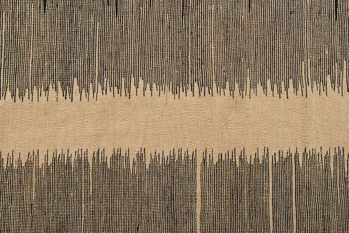 210cm x 290cm Hand Woven Kilim Modern Wool Rug