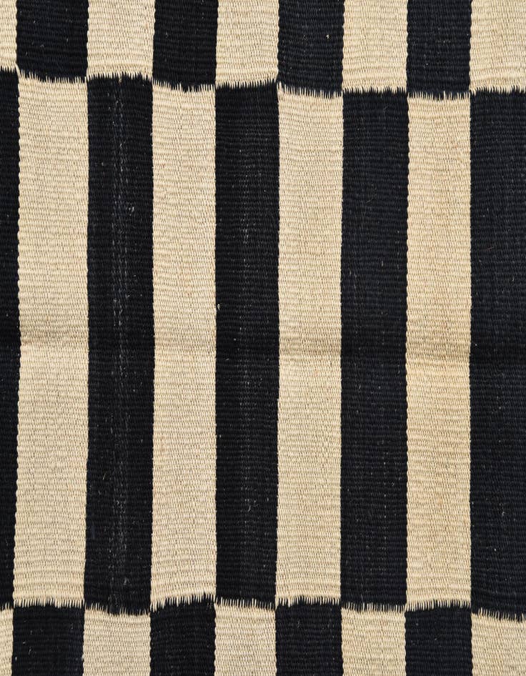 Detail image of 2' 8 x 4'  Hand Woven Kilim Modern Wool Rug