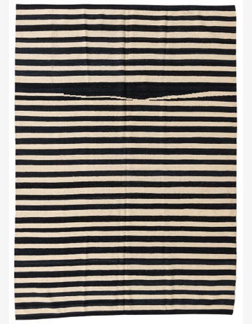 5' 9 x 8' Hand Woven Kilim Modern Wool Rug