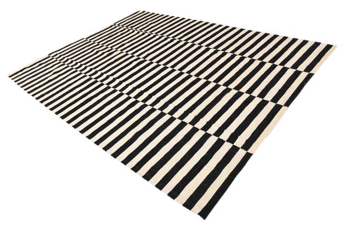 8' 6 x 11' 2 Hand Woven Kilim Modern Wool Rug