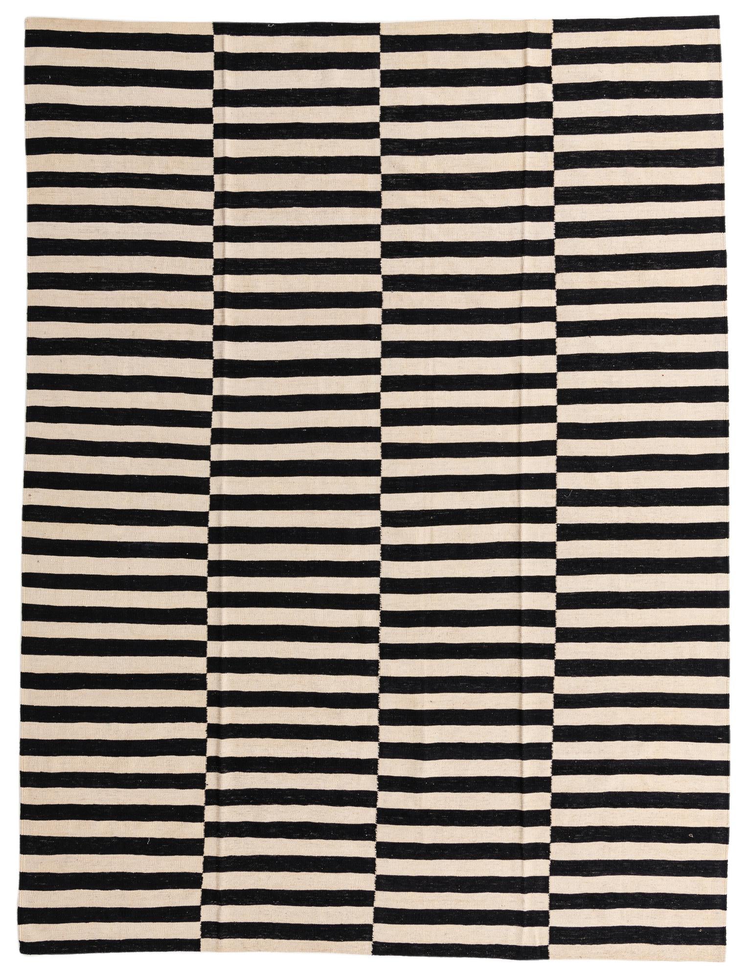 8' 6 x 11' 2 Hand Woven Kilim Modern Wool Rug