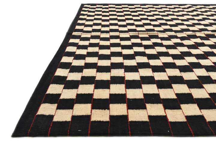 5' 8 x 7' 7 Hand Woven Kilim Modern Wool Rug