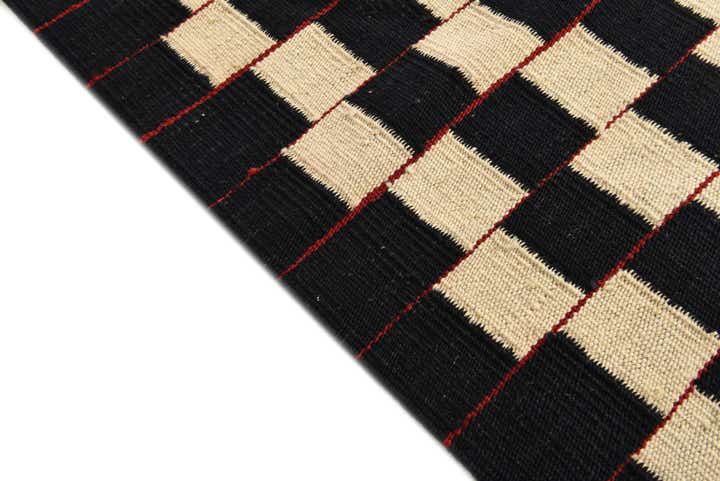 5' 8 x 7' 7 Hand Woven Kilim Modern Wool Rug