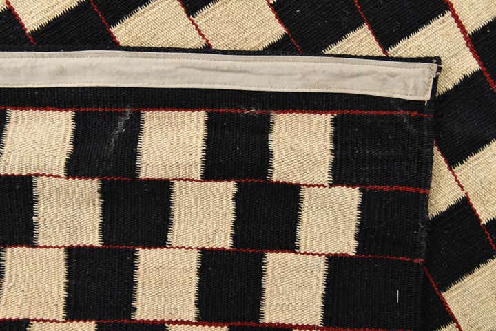 5' 8 x 7' 7 Hand Woven Kilim Modern Wool Rug