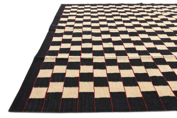 150cm x 195cm Hand Woven Kilim Modern Wool Rug