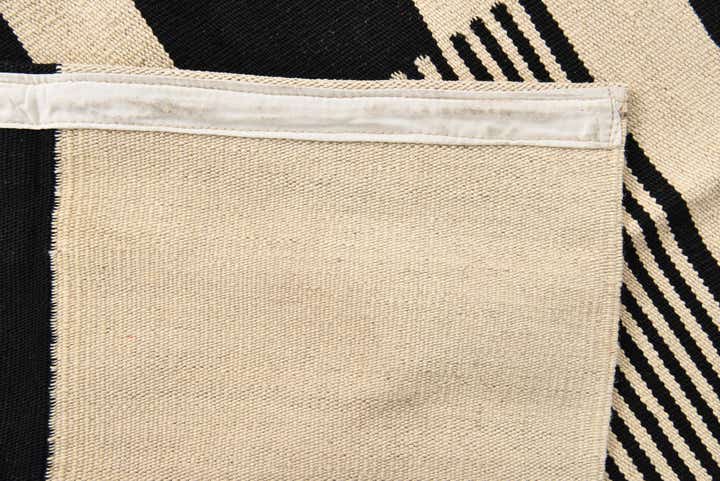 5' 7 x 7' 9 Hand Woven Kilim Modern Wool Rug