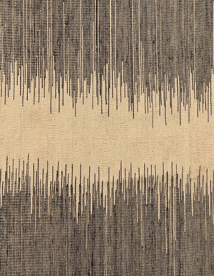 Detail image of 8' 2 x 9' 7  Hand Woven Kilim Modern Wool Rug