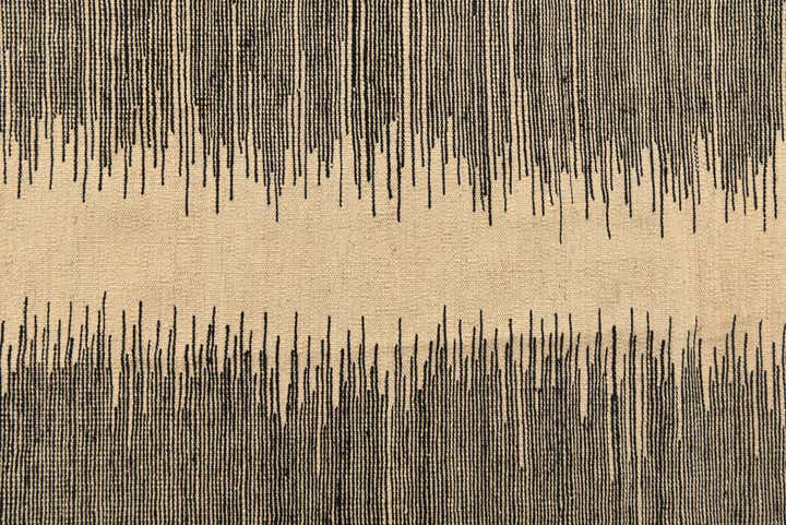 8' 2 x 9' 7 Hand Woven Kilim Modern Wool Rug