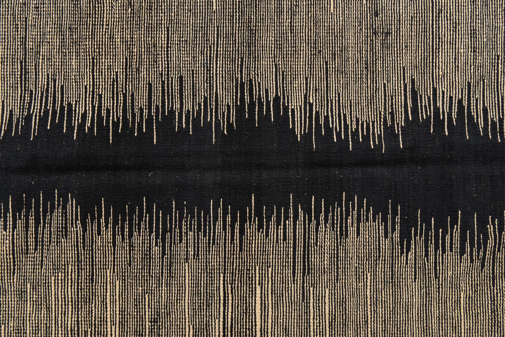 8' 2 x 9' 7 Hand Woven Kilim Modern Wool Rug