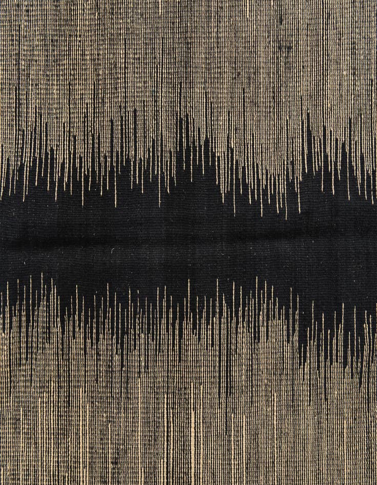 Detail image of 8' 2 x 9' 7  Hand Woven Kilim Modern Wool Rug