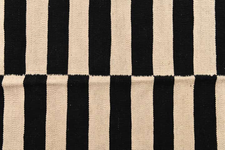5' 8 x 8' Hand Woven Kilim Modern Wool Rug