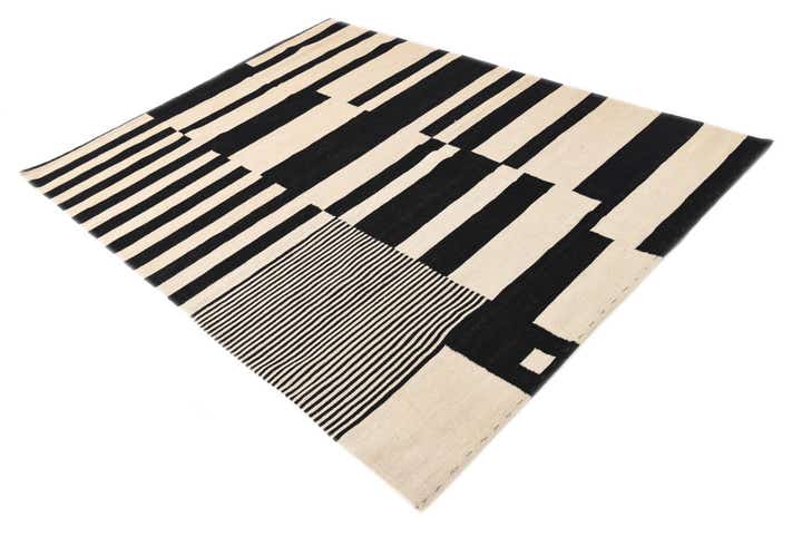 5' 8 x 7' 8 Hand Woven Kilim Modern Wool Rug
