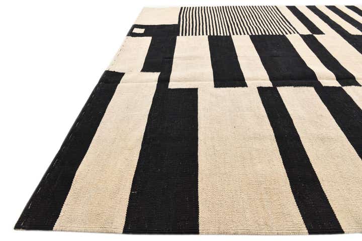 5' 8 x 7' 8 Hand Woven Kilim Modern Wool Rug
