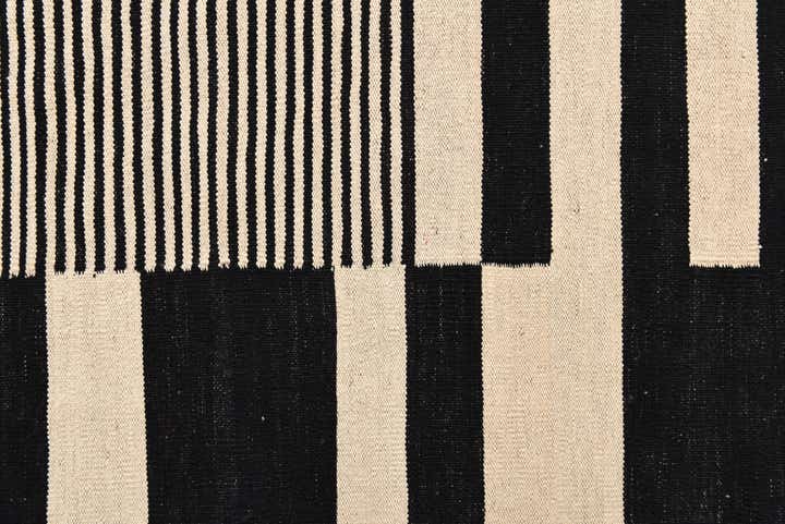 5' 8 x 7' 8 Hand Woven Kilim Modern Wool Rug