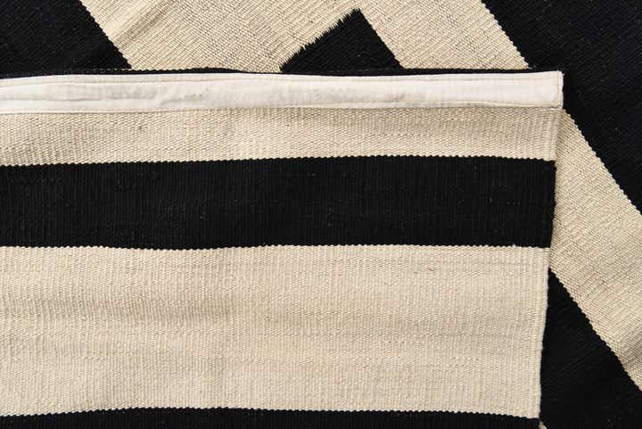 8' 3 x 9' 5 Hand Woven Kilim Modern Wool Rug