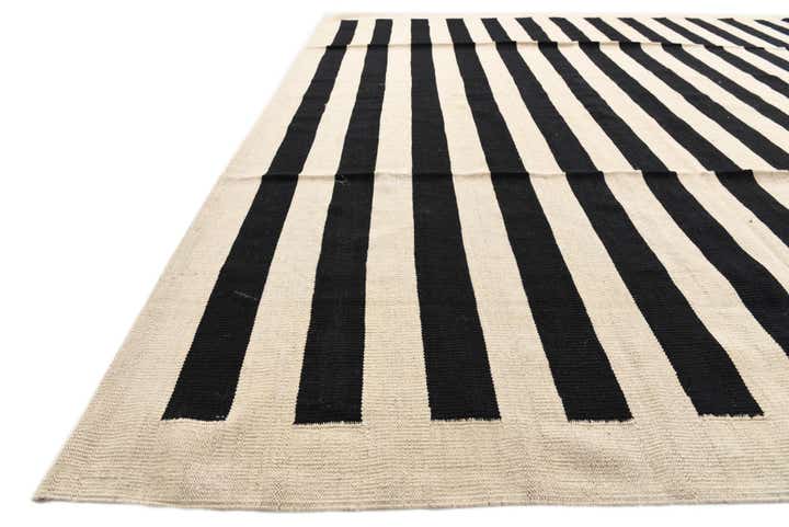 8' 3 x 9' 9 Hand Woven Kilim Modern Wool Rug