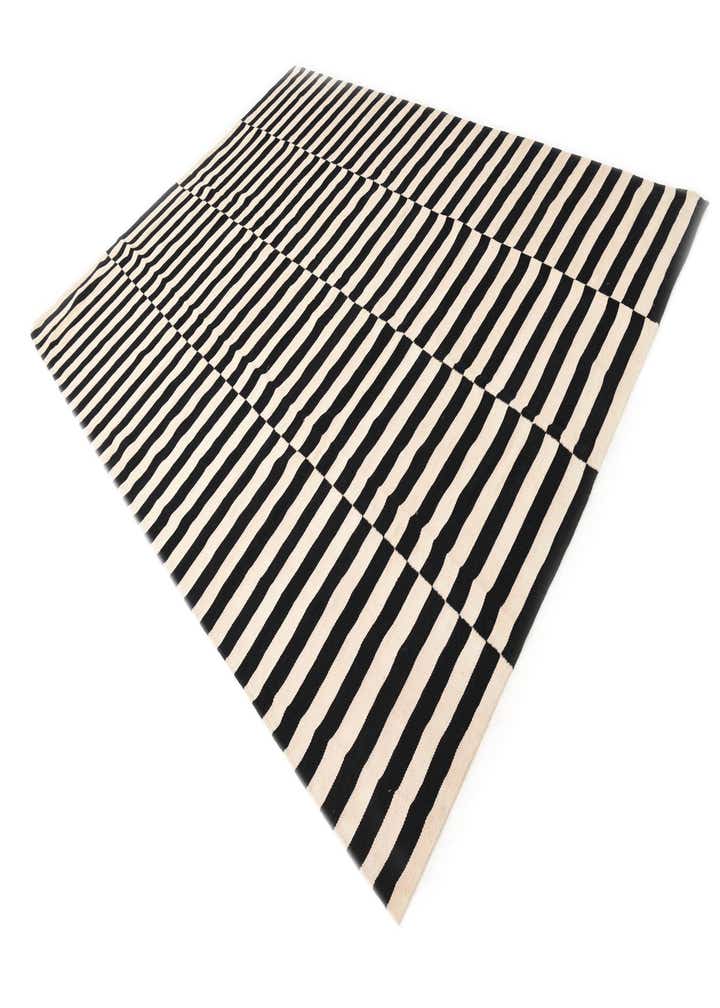 8' x 11' Hand Woven Kilim Modern Wool Rug