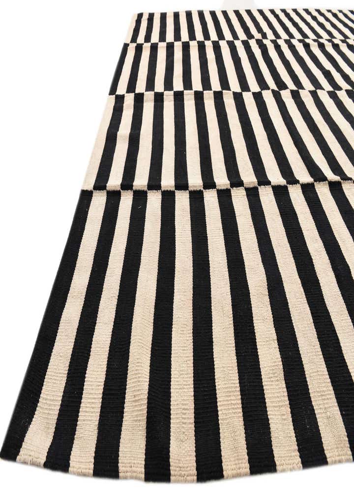 8' x 11' Hand Woven Kilim Modern Wool Rug