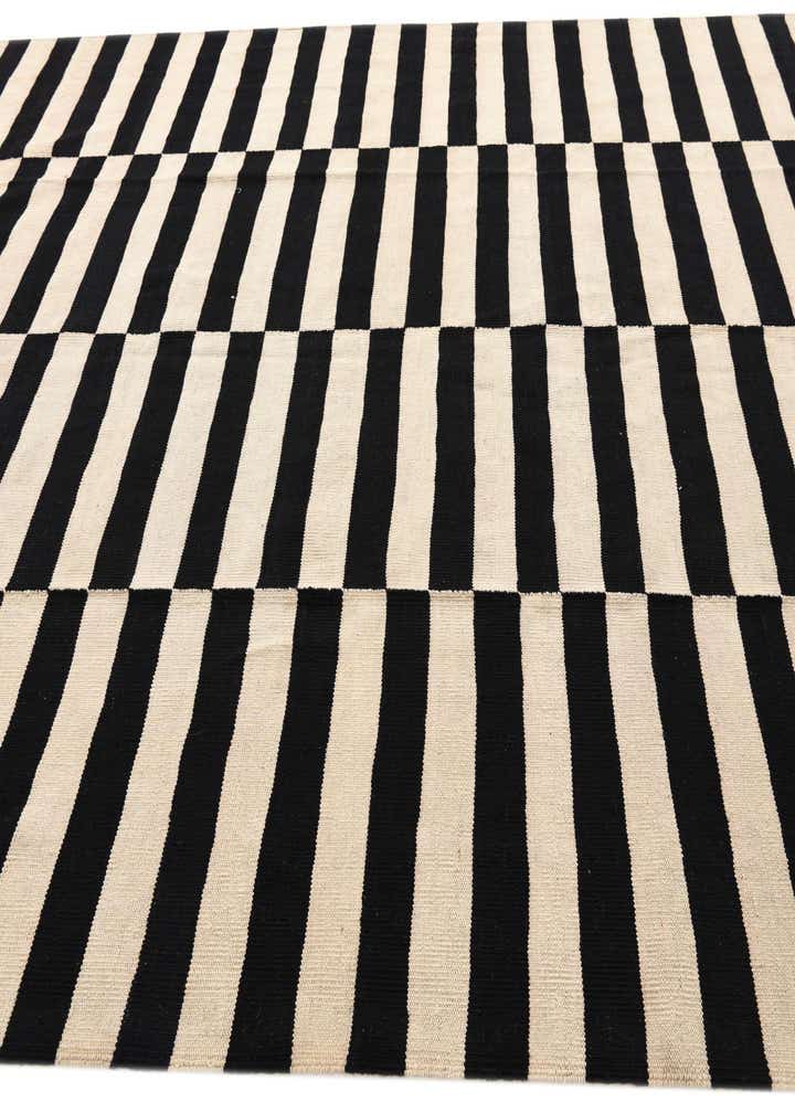 8' x 11' Hand Woven Kilim Modern Wool Rug