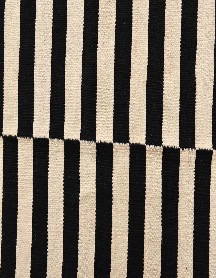 Detail image of 8' x 11'  Hand Woven Kilim Modern Wool Rug