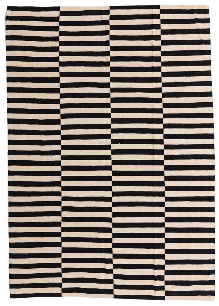 8' x 11' Hand Woven Kilim Modern Wool Rug