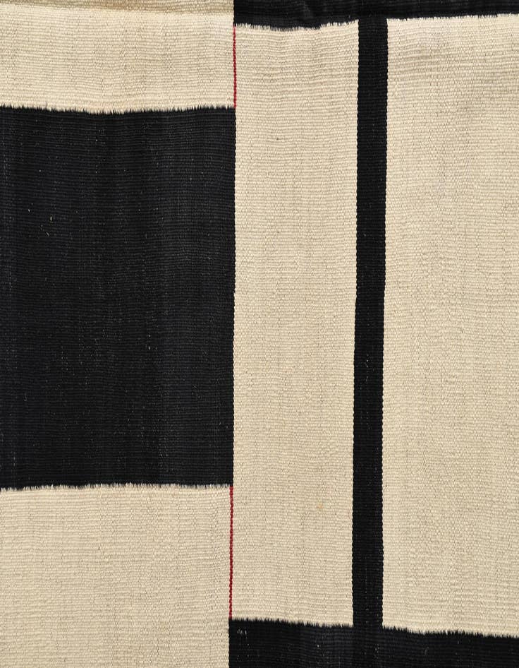 Detail image of 6' x 7' 7  Hand Woven Kilim Modern Wool Rug