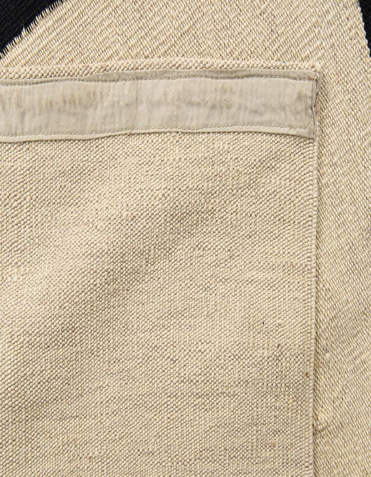 Detail image of 6' x 7' 7  Hand Woven Kilim Modern Wool Rug