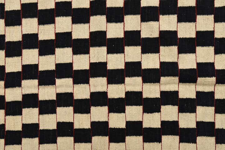 5' 9 x 7' 6 Hand Woven Kilim Modern Wool Rug