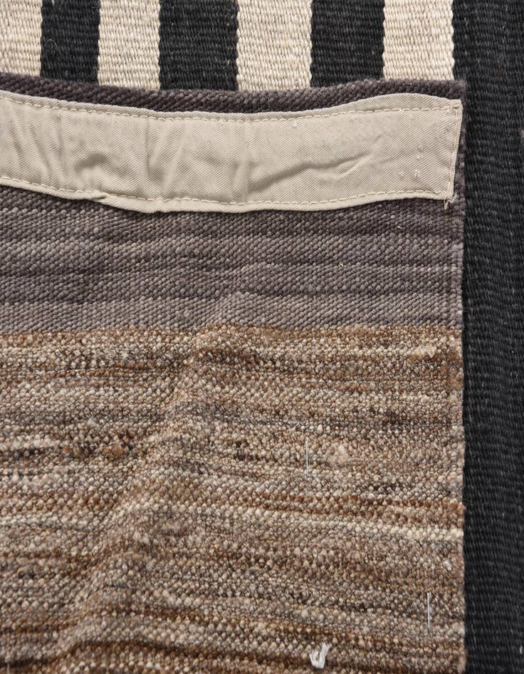 Detail image of 7' 11 x 9' 7  Hand Woven Kilim Modern Wool Rug